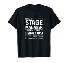 Ladda upp bild till gallerivisning, Funny shirts V-neck Tank top Hoodie sweatshirt usa uk au ca gifts for Being a Stage Manager is Easy Funny T-Shirt 1370349