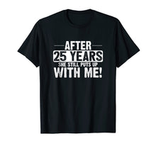 Ladda upp bild till gallerivisning, Funny shirts V-neck Tank top Hoodie sweatshirt usa uk au ca gifts for 25th Anniversary T-Shirt 25 Years Marriage Husband Gift 4145759