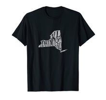 Ladda upp bild till gallerivisning, Funny shirts V-neck Tank top Hoodie sweatshirt usa uk au ca gifts for Distressed Drink Local New York City Craft Beer Shirt 2500970