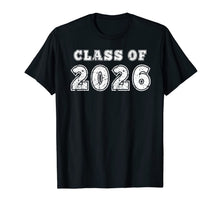 Ladda upp bild till gallerivisning, Class of 2026 Distressed Back To School T Shirt 872233