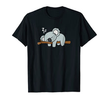Ladda upp bild till gallerivisning, Funny shirts V-neck Tank top Hoodie sweatshirt usa uk au ca gifts for Cute Sleeping Koala Bear Shirt Cool Gift For Animal Lovers 612925