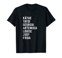 Ladda upp bild till gallerivisning, Famous Women Artists T Shirt Feminism Art History 110932