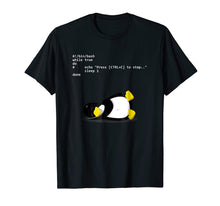 Ladda upp bild till gallerivisning, Funny shirts V-neck Tank top Hoodie sweatshirt usa uk au ca gifts for Sleeping Tux Loop Linux Geek Nerd Penguin T-Shirt 1249578