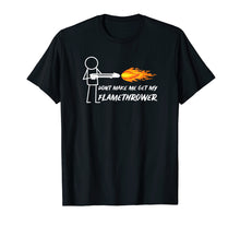Ladda upp bild till gallerivisning, Funny shirts V-neck Tank top Hoodie sweatshirt usa uk au ca gifts for Flamethrower Shirt Stick Figure Man Flame Thrower Men Boys 1879630