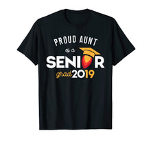 Ladda upp bild till gallerivisning, Funny shirts V-neck Tank top Hoodie sweatshirt usa uk au ca gifts for Proud Aunt of a High School 2019 Senior Graduate Shirt Gift 1303670