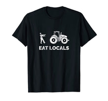 Ladda upp bild till gallerivisning, Eat Locals | Funny Zombie Farming Tractor T-Shirt 1156444