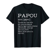 Ladda upp bild till gallerivisning, Funny shirts V-neck Tank top Hoodie sweatshirt usa uk au ca gifts for Papou Definition Grandpa Father's Day Gifts - Men T-Shirt 2517918