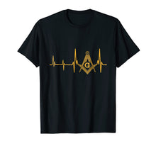Ladda upp bild till gallerivisning, Funny shirts V-neck Tank top Hoodie sweatshirt usa uk au ca gifts for Freemason Heartbeat T-Shirt Masonic Heartbeat T-shirt 1118871