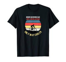 Ladda upp bild till gallerivisning, Mens Mountain Biking Dad T-Shirt Dad Fathers Day Gift Vintage Tee 649865