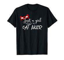 Ladda upp bild till gallerivisning, Funny shirts V-neck Tank top Hoodie sweatshirt usa uk au ca gifts for Just a girl looking for her Cat Noir - Miraculous Ladybug 1730085
