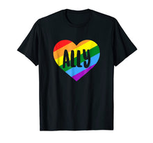 Ladda upp bild till gallerivisning, LGBTQ Ally T-Shirt for Gay Pride Men Women Children 87733