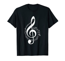 Ladda upp bild till gallerivisning, Funny shirts V-neck Tank top Hoodie sweatshirt usa uk au ca gifts for Music Note T Shirt White Clef Musical Symbol for Musician 3006463