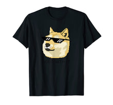 Ladda upp bild till gallerivisning, Funny shirts V-neck Tank top Hoodie sweatshirt usa uk au ca gifts for Shiba Inu T-Shirt Meme Doge Deal With It Pixel Glasses Tee 1396325