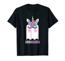 Ladda upp bild till gallerivisning, Funny shirts V-neck Tank top Hoodie sweatshirt usa uk au ca gifts for Boonicorn Unicorn Ghost, Unicorn Halloween Shirt for Girls 1336915