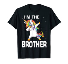 Ladda upp bild till gallerivisning, Funny shirts V-neck Tank top Hoodie sweatshirt usa uk au ca gifts for Unicorn Man Dabbing I'm The Brother Father Day Retro Shirt 1296421