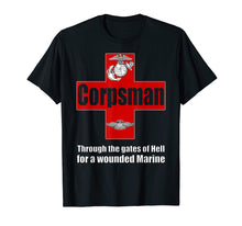 Ladda upp bild till gallerivisning, Funny shirts V-neck Tank top Hoodie sweatshirt usa uk au ca gifts for FMF 8404 Navy Corpsman T Shirt Eagle Globe Anchor 1235689