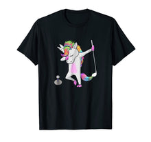 Ladda upp bild till gallerivisning, Golf Dabbing Unicorn Funny Dab Dance T-shirt Funny Gift 826661