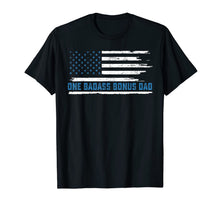 Ladda upp bild till gallerivisning, Mens One Badass Bonus Dad Tshirt Fathers day 2019 Gift 86800