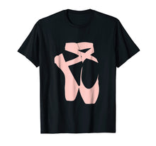 Ladda upp bild till gallerivisning, Funny shirts V-neck Tank top Hoodie sweatshirt usa uk au ca gifts for Ballet Dancer TShirt Pointe Shoe Ballerina Dancing Barre Tee 1643125