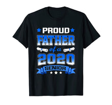 Ladda upp bild till gallerivisning, Funny shirts V-neck Tank top Hoodie sweatshirt usa uk au ca gifts for Proud Father Of A Class Of 2020 Senior Tshirt Graduation Gif 2951340