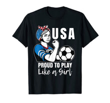 Ladda upp bild till gallerivisning, USA Womens Soccer Kit France 2019 Girls Football Fans Jersey T-Shirt 61743