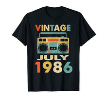 Ladda upp bild till gallerivisning, Funny shirts V-neck Tank top Hoodie sweatshirt usa uk au ca gifts for Vintage July 1986 Tshirt Retro 33rd Birthday Gifts 786623