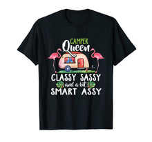 Ladda upp bild till gallerivisning, Funny shirts V-neck Tank top Hoodie sweatshirt usa uk au ca gifts for Camper Queen Classy Sassy Smart Assy T-shirt for Camping 1295328