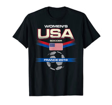 Ladda upp bild till gallerivisning, USA Women's Soccer Tshirt | France 2019 World Championship 150623