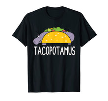 Ladda upp bild till gallerivisning, Funny shirts V-neck Tank top Hoodie sweatshirt usa uk au ca gifts for Tacopotamus Hippo Taco Food Hippopotamus Cute Animal T-Shirt 1427188