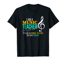 Ladda upp bild till gallerivisning, Funny Music Teacher T Shirt Music Teacher Cool Teacher Gifts