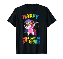 Ladda upp bild till gallerivisning, Dabbing Unicorn happy last day of 3rd grade Graduate shirts 977302