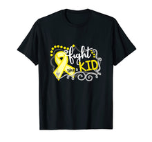 Ladda upp bild till gallerivisning, Funny shirts V-neck Tank top Hoodie sweatshirt usa uk au ca gifts for Fight Like A Kid Childhood Cancer Awareness Shirt 2146155