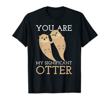 Ladda upp bild till gallerivisning, Funny shirts V-neck Tank top Hoodie sweatshirt usa uk au ca gifts for Romantic Otters Love Significant Otter Valentine day Shirt 2113020