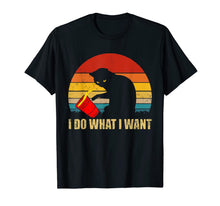 Ladda upp bild till gallerivisning, Vintage cat Do what cat want - cat lover mom t shirt 142825