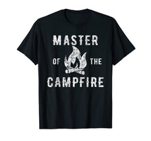 Ladda upp bild till gallerivisning, Funny shirts V-neck Tank top Hoodie sweatshirt usa uk au ca gifts for Master of the campfire - Camping Lover Slogan T-Shirt 4037196