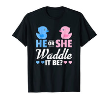 Ladda upp bild till gallerivisning, Funny shirts V-neck Tank top Hoodie sweatshirt usa uk au ca gifts for He or She Waddle It Be Shirt, Duck Gender Reveal T-Shirt 1827745