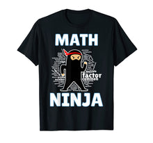 Ladda upp bild till gallerivisning, Funny shirts V-neck Tank top Hoodie sweatshirt usa uk au ca gifts for Math Ninja Graphic Tshirt - Cool Maths T Shirt for Kids 1441395