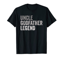 Ladda upp bild till gallerivisning, Funny shirts V-neck Tank top Hoodie sweatshirt usa uk au ca gifts for Mens Uncle Godfather Legend Funny Shirt gift For A Favorite Uncle 1271261