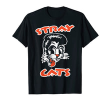 Ladda upp bild till gallerivisning, Stray Cats Rockabilly Cool Cat Tattoo T-Shirt