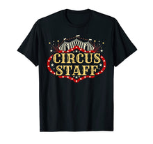 Ladda upp bild till gallerivisning, Vintage Circus Themed Birthday Party T Shirt - Event Staff T-Shirt 163027