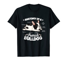 Ladda upp bild till gallerivisning, French Bulldog Graphic T Shirt Anatomy Of A French Bulldog 626279