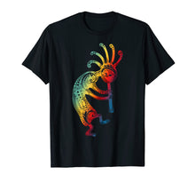 Ladda upp bild till gallerivisning, Funny shirts V-neck Tank top Hoodie sweatshirt usa uk au ca gifts for Native American Kokopelli with Ornaments Gradients T-Shirt 2497937