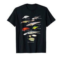 Ladda upp bild till gallerivisning, Funny shirts V-neck Tank top Hoodie sweatshirt usa uk au ca gifts for Bass Fish Lures Baits Fishing T-shirt 1690869