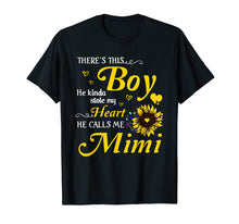 Ladda upp bild till gallerivisning, Funny shirts V-neck Tank top Hoodie sweatshirt usa uk au ca gifts for Kinda Stole My Heart He Calls Me Mimi T-Shirt Autism Gift 2785155