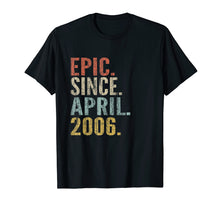 Ladda upp bild till gallerivisning, Funny shirts V-neck Tank top Hoodie sweatshirt usa uk au ca gifts for Epic Since April 2006 TShirt Vintage Retro 13th Birthday 1579752