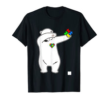 Ladda upp bild till gallerivisning, Funny shirts V-neck Tank top Hoodie sweatshirt usa uk au ca gifts for Funny Polar Bear Dabbing For Autism Awareness T-Shirts Gift 4187122