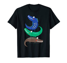 Ladda upp bild till gallerivisning, Cute Crocodile Brothers of 3 Cartoon Graphic Shirt T-Shirt 803662