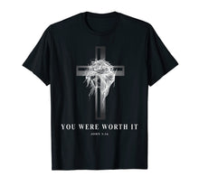 Ladda upp bild till gallerivisning, Jesus Cross Easter Christian Shirt