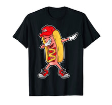 Ladda upp bild till gallerivisning, Dabbing Hot Dog T shirt 4th of July Hotdog Merica USA Kids 532594