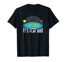 Ladda upp bild till gallerivisning, Funny shirts V-neck Tank top Hoodie sweatshirt usa uk au ca gifts for It's Flat Earth Bro Funny T-Shirt Planet Tee Shirt 665857